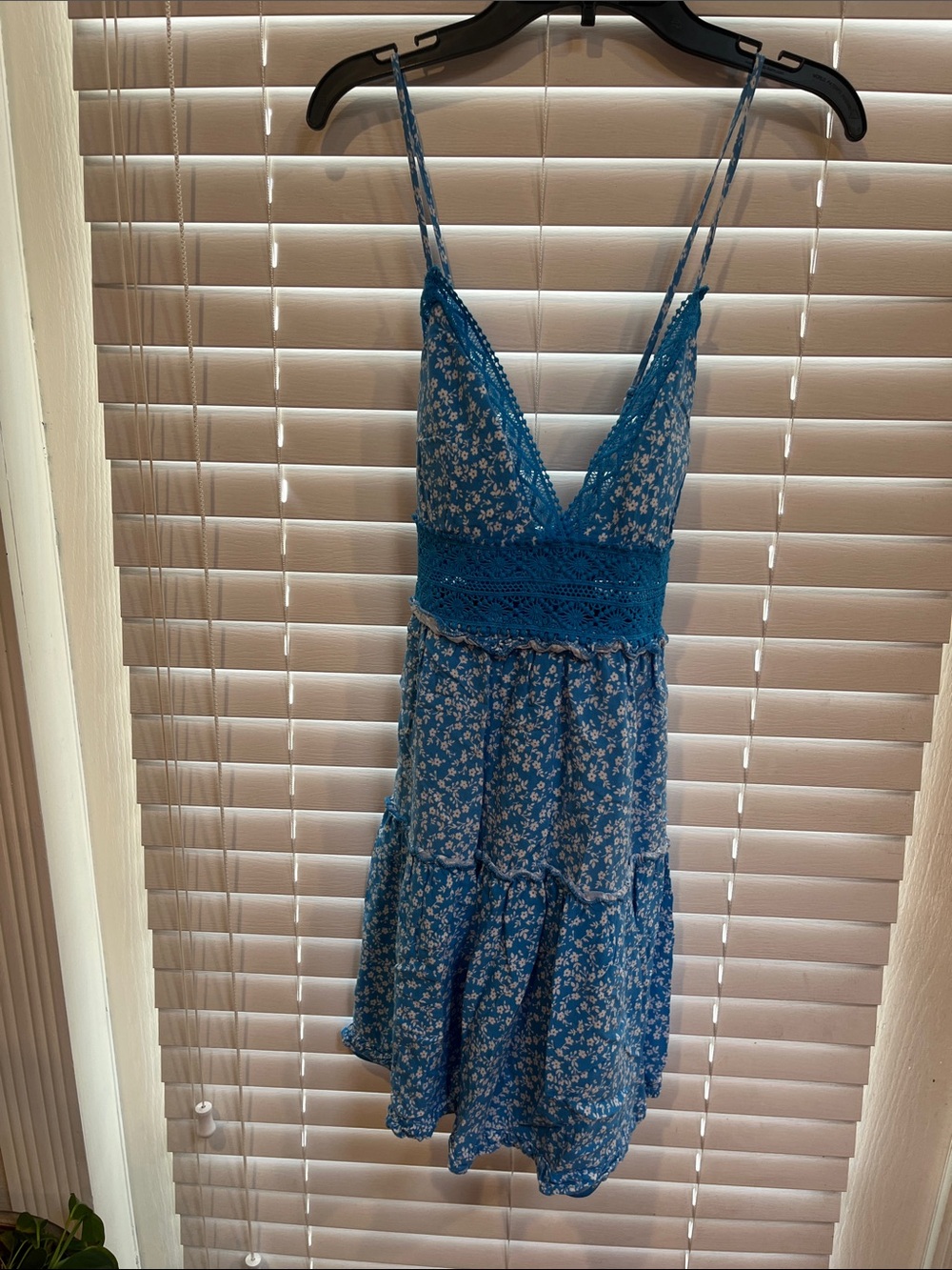 Rue21 Blue Floral Mini Dress